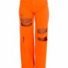 Gameday * | Cheap Vibrant Hold That Line Dad Jeans Orange