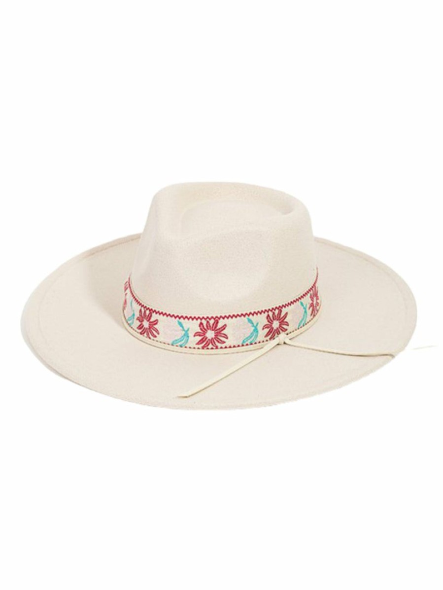 Gameday * | Best Sale Accessories Summer Girls Flower Pattern Hat