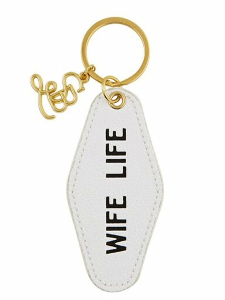 Gameday * | Cheap Creative Brands Wife Life Motel Key Tag